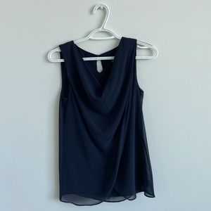 Navy blue Ann Taylor Top